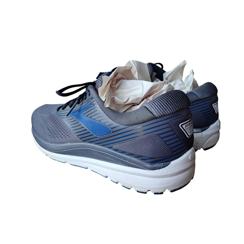 Brooks Addiction 14 Mens Running Shoes Grey Blue 1103171D028 Size 11.5 D